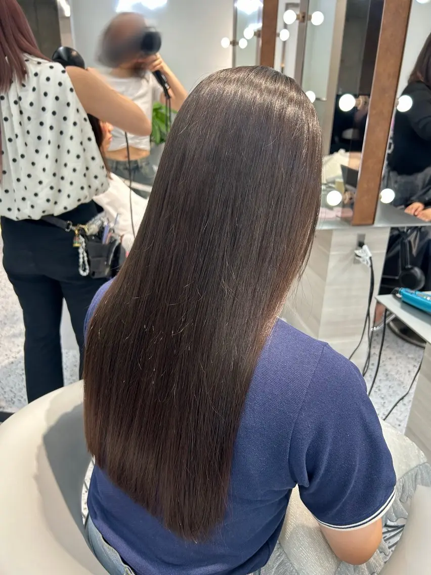 ロング 縮毛矯正 🫧髪質改善/ かずや🫧のヘアスタイル