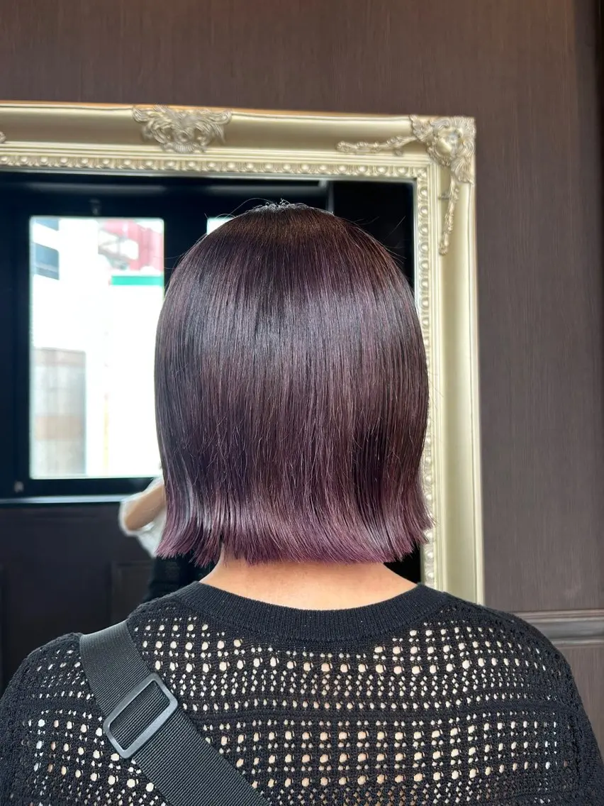 ショート カラー ヘアアレンジ ハイライトカラー ハイライト ヘアカラー トリートメント 𝑅𝑖𝑛𝑎🍒 レイヤー/ベージュのヘアスタイル