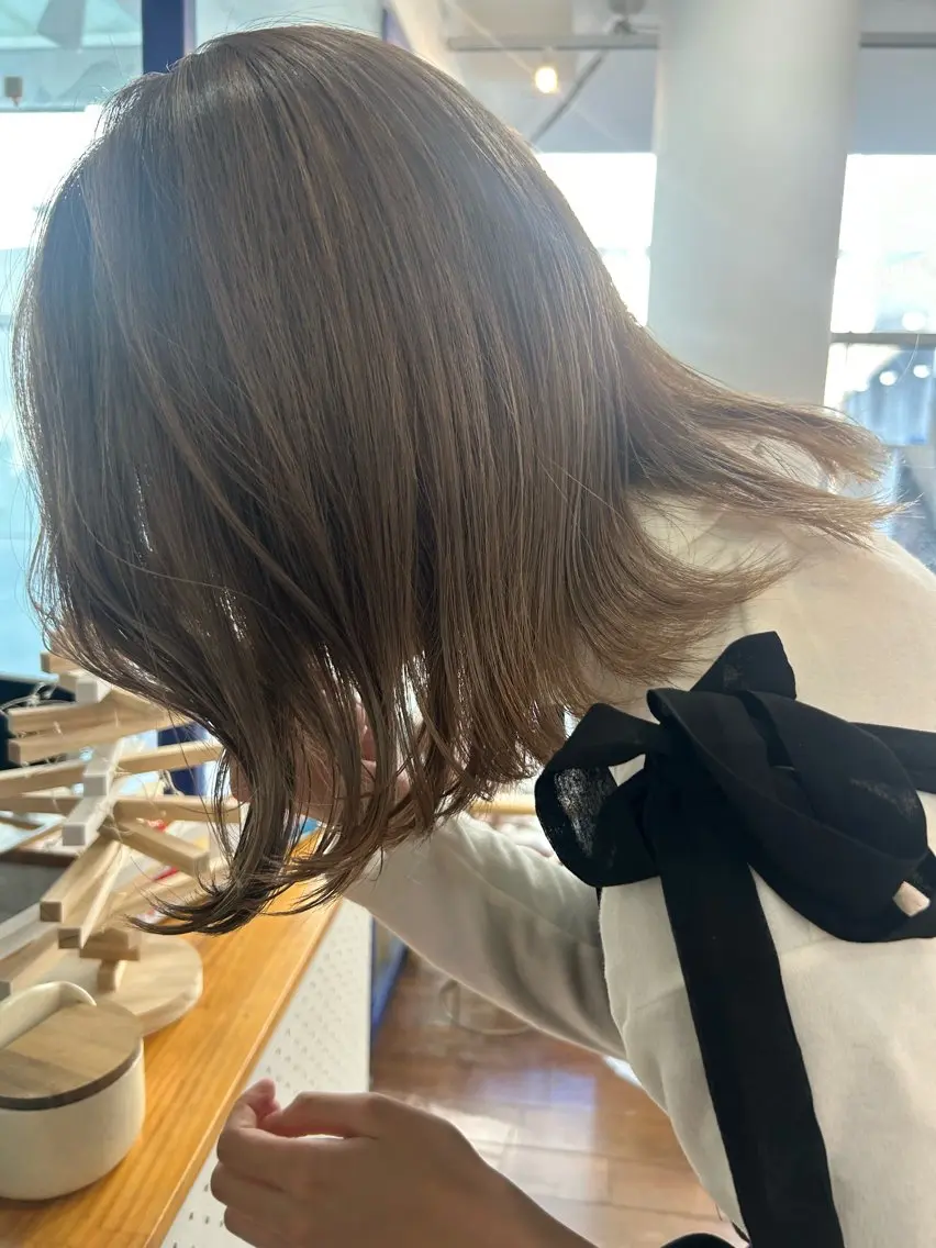 カラー かがやしづ ⭐️カラーモデルのヘアスタイル