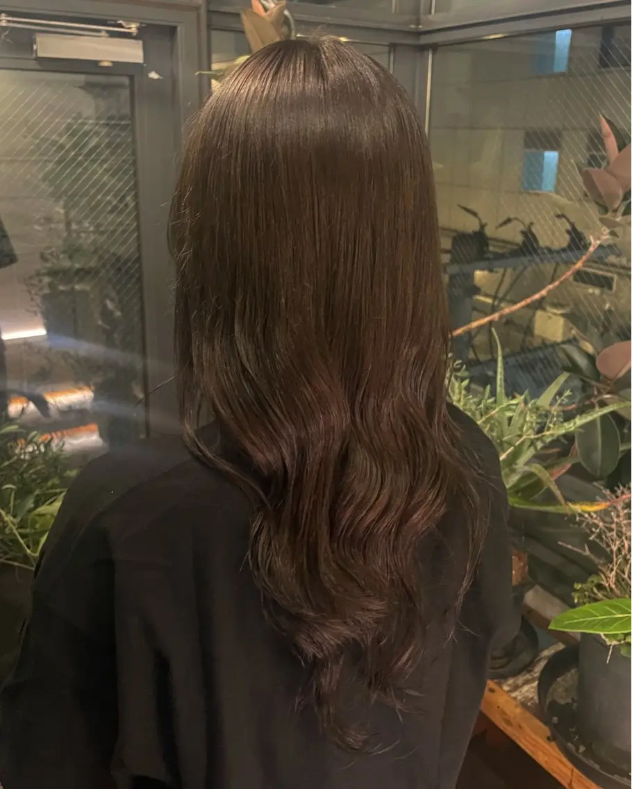 カラー 𝐌𝐢𝐮♥ 透明感カラー♥のヘアスタイル