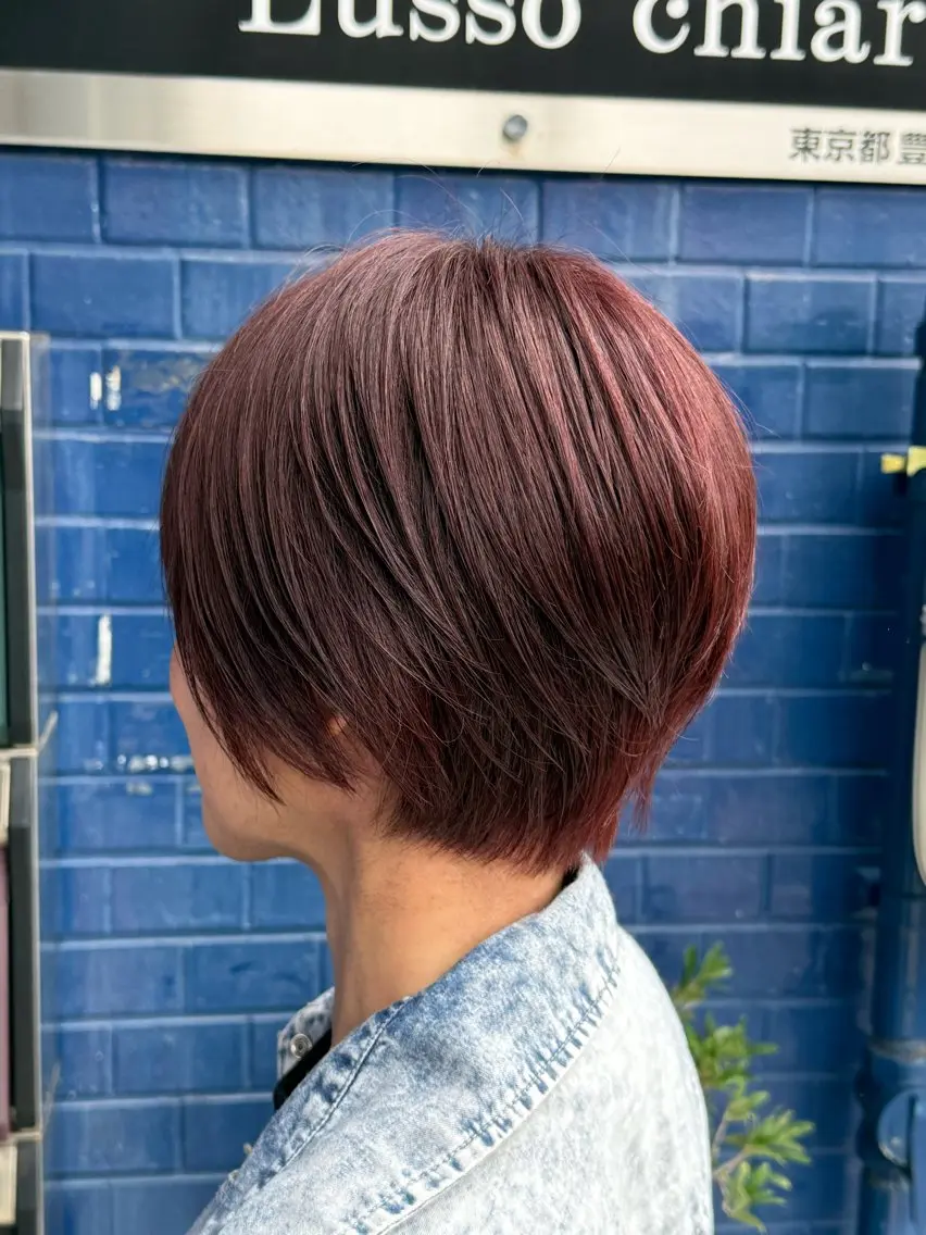 ショート ayu ka／パーマのヘアスタイル