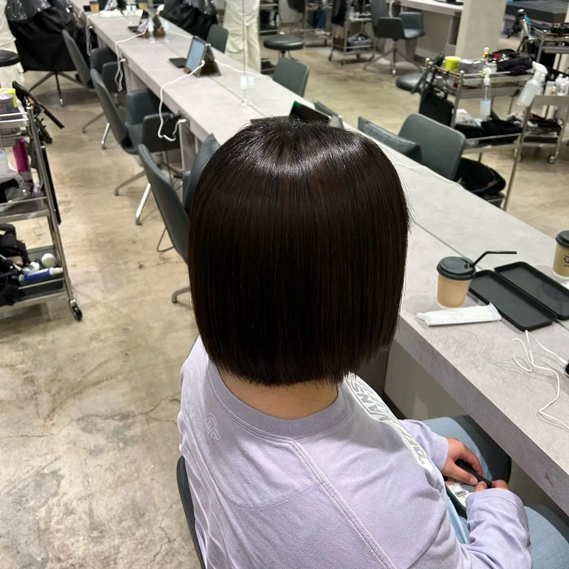 ショート 割れ癖も直す髪質改善 美容師✨みやたのヘアスタイル