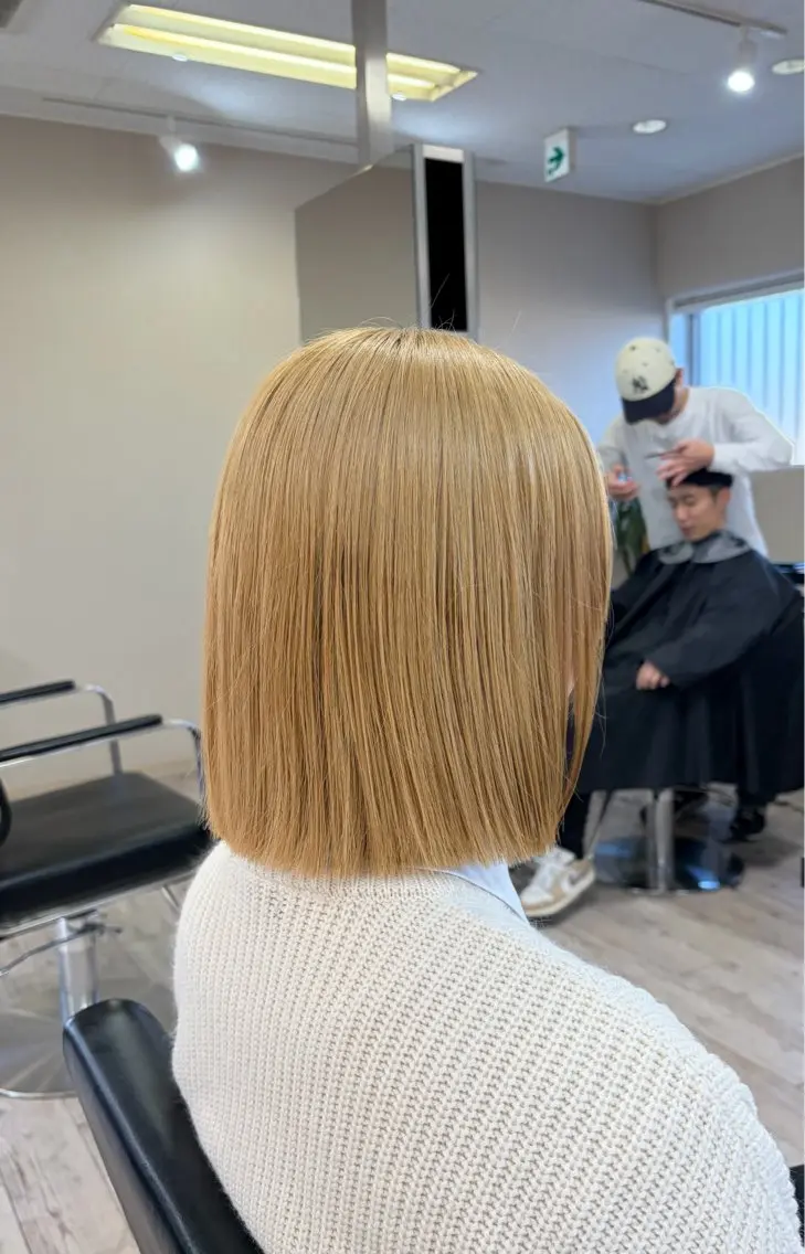 ボブカット＋フルカラー＋トリートメント🌟❕の写真