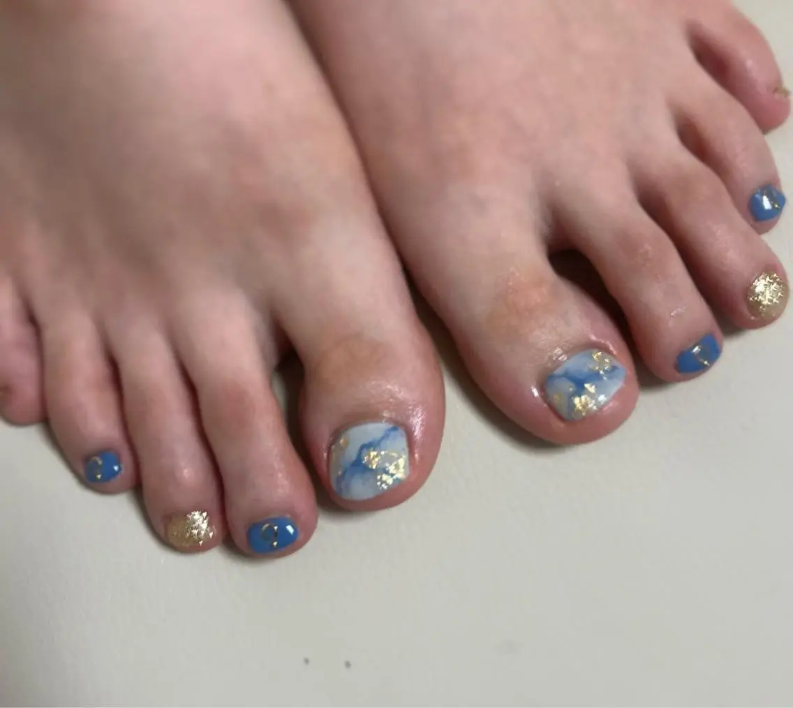 ネイル フットネイル nail M&Tのネイルデザイン