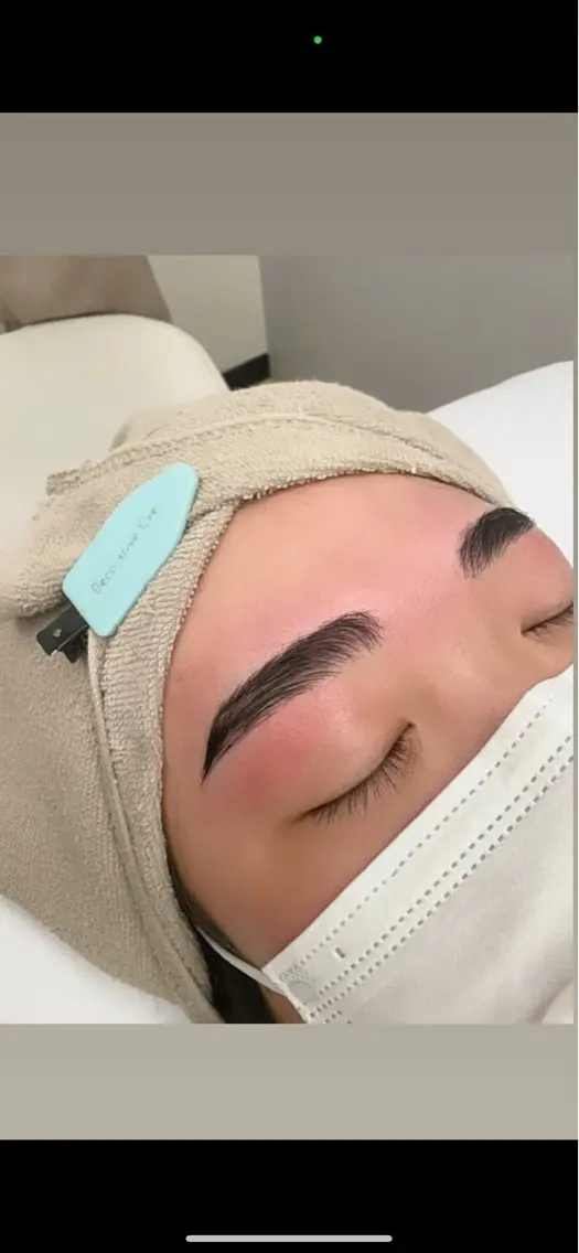 🚹🩵眉毛waxアイブロウリフト🩵✨眉毛の毛流れ矯正✨の写真