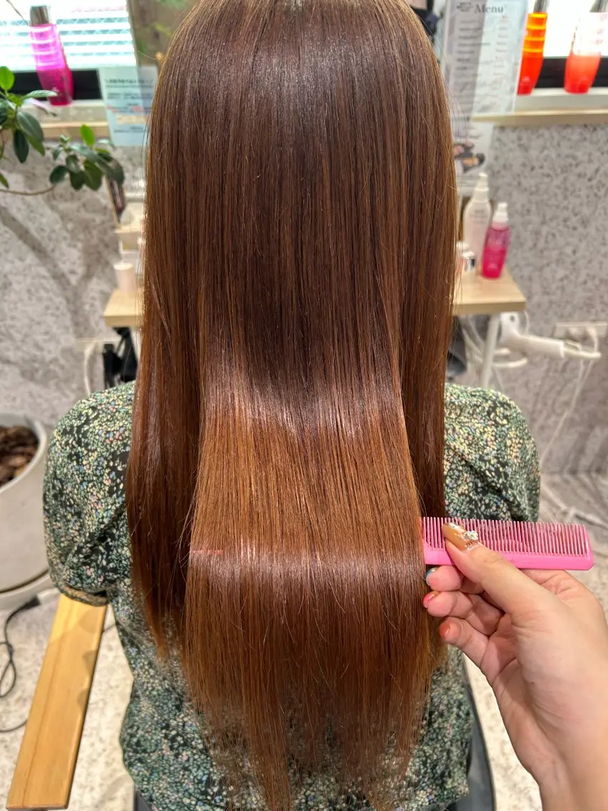 カラー トリートメント ♡ハイトーン★ ネイル/しの♡のヘアスタイル