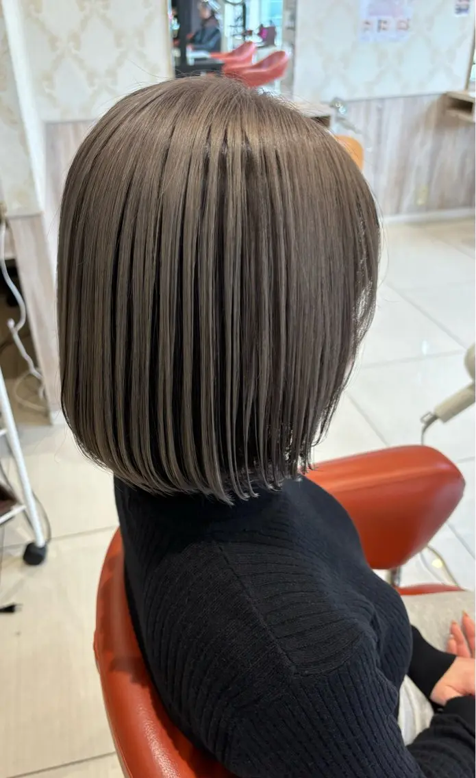 カラー 阿部 脩平のヘアスタイル