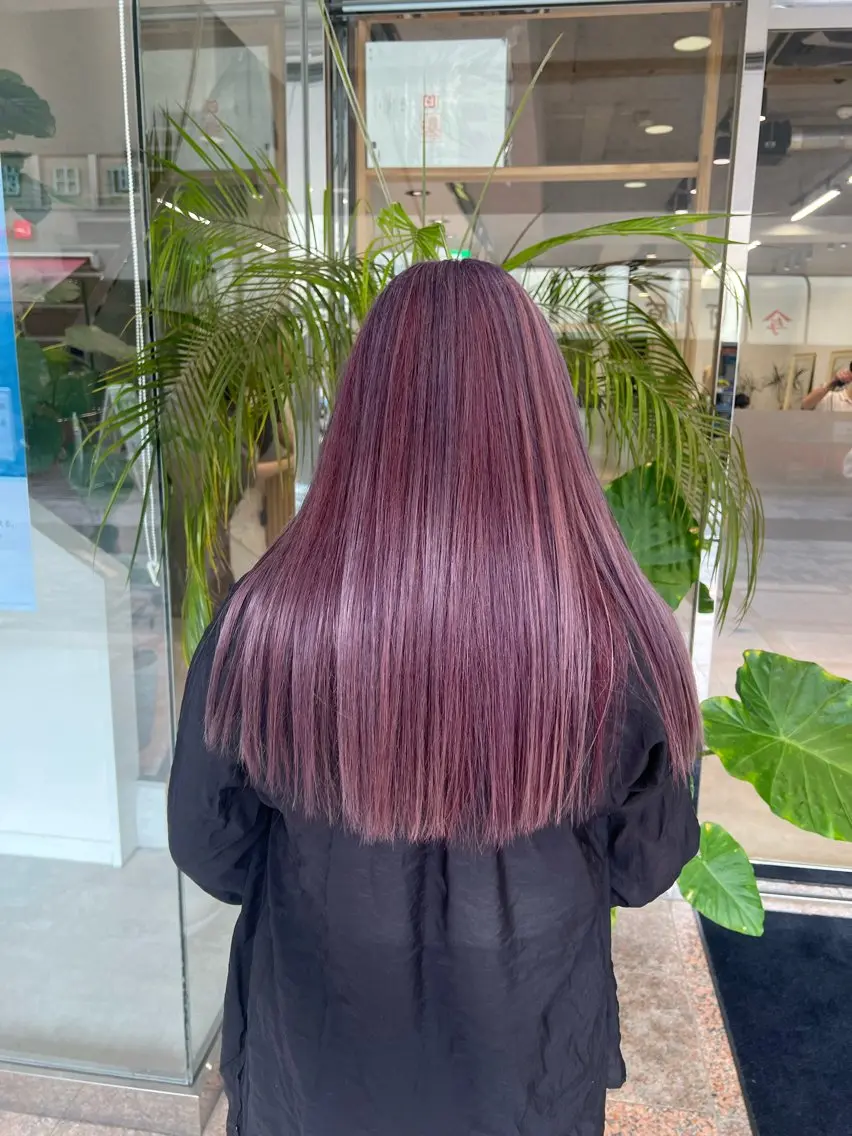 ロング カラー ヘアカラー トリートメント 🍀お悩み改善憧れの 美髪　小林風雅のヘアスタイル