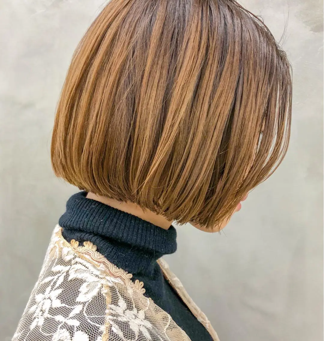 ショート アッシュ ボブ ショート・ボブ 徳竹淳一のヘアスタイル