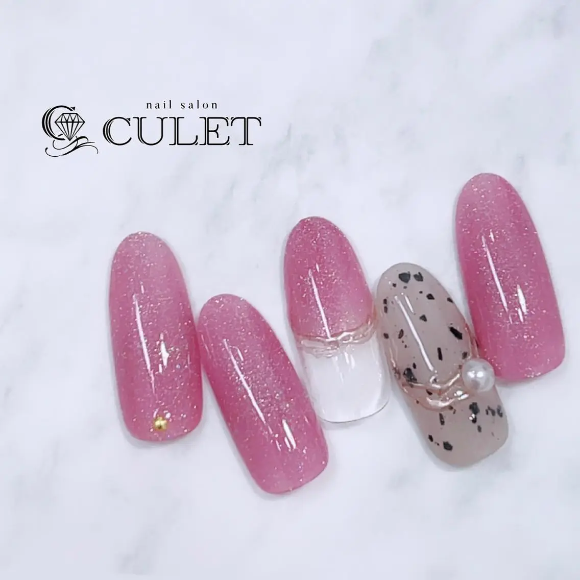 ネイル CULET MOEのネイルデザイン