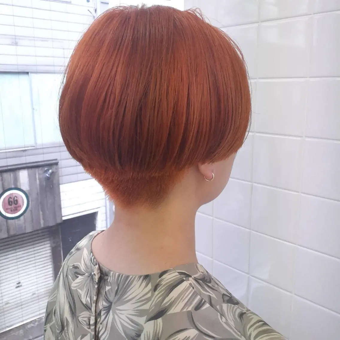 ショート ヘアカラー トリートメント 宮前 俊平のヘアスタイル
