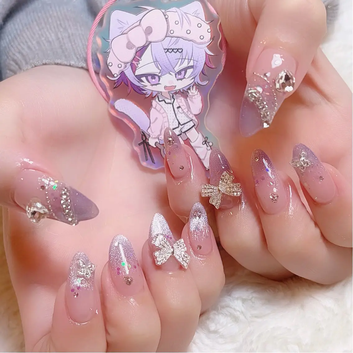 ネイル ワンホンネイル ハンドネイル Naruse Momoのネイルデザイン