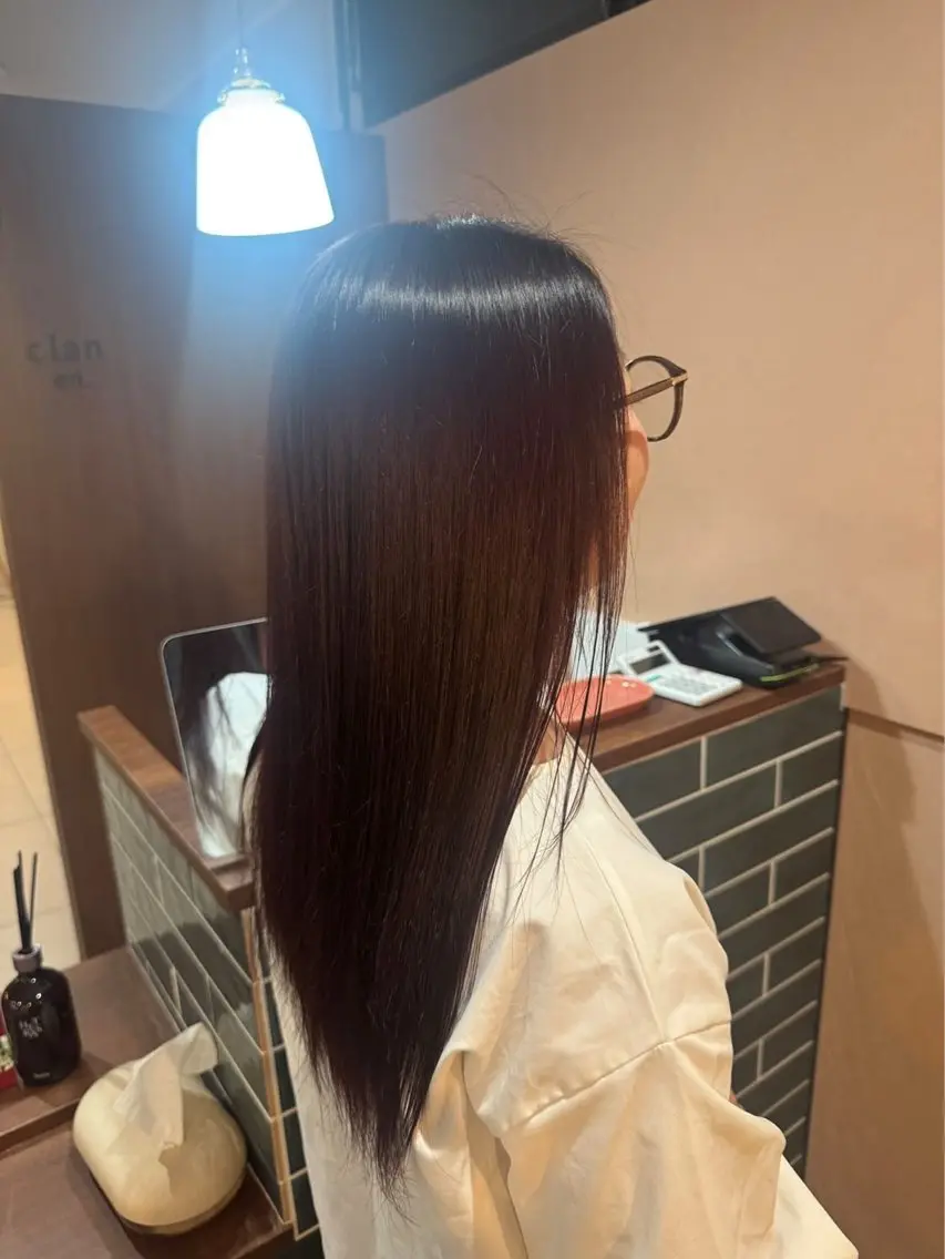 カラー 髪質改善 ヘアカラー clan.en かずまのヘアスタイル