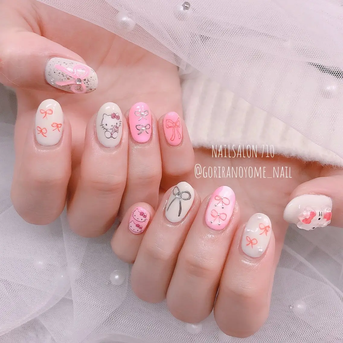 ネイル ハンドネイル フットネイル ナナイチゼロ I.Naoのネイルデザイン
