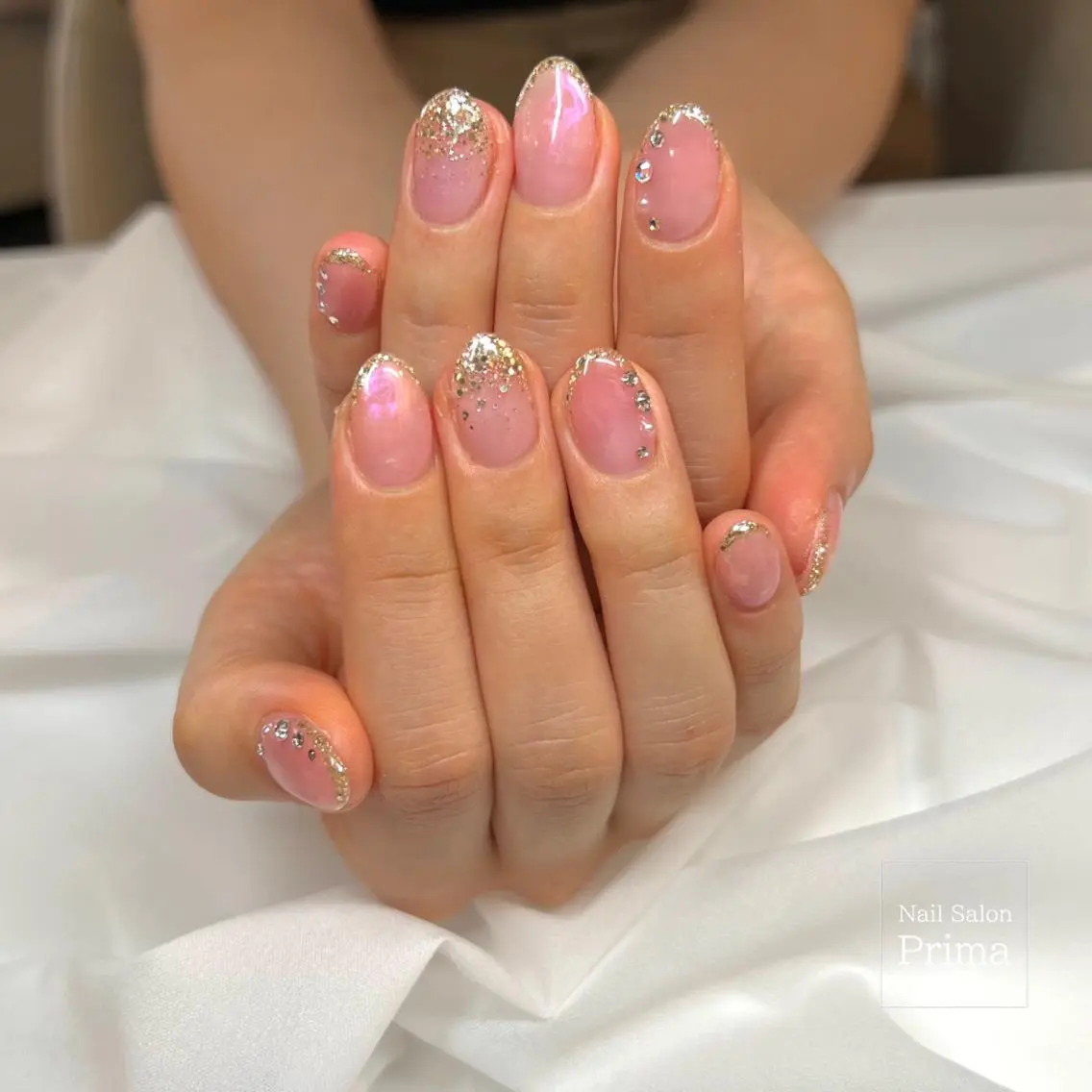 ミディアム ネイル SalonPrima 西院Nail&Eyeのネイルデザイン