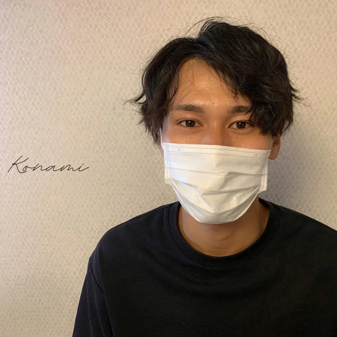 メンズ アイブロウ メンズアイブロウ シードリン 府内店 小波のヘアスタイル