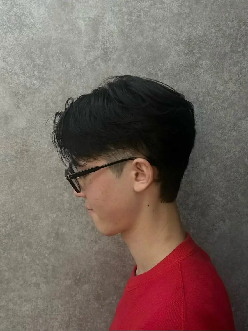 ショート パーマ カット パーマ ヘアセット 🔥フェザーパーマ 特化🔥勇斗のヘアスタイル