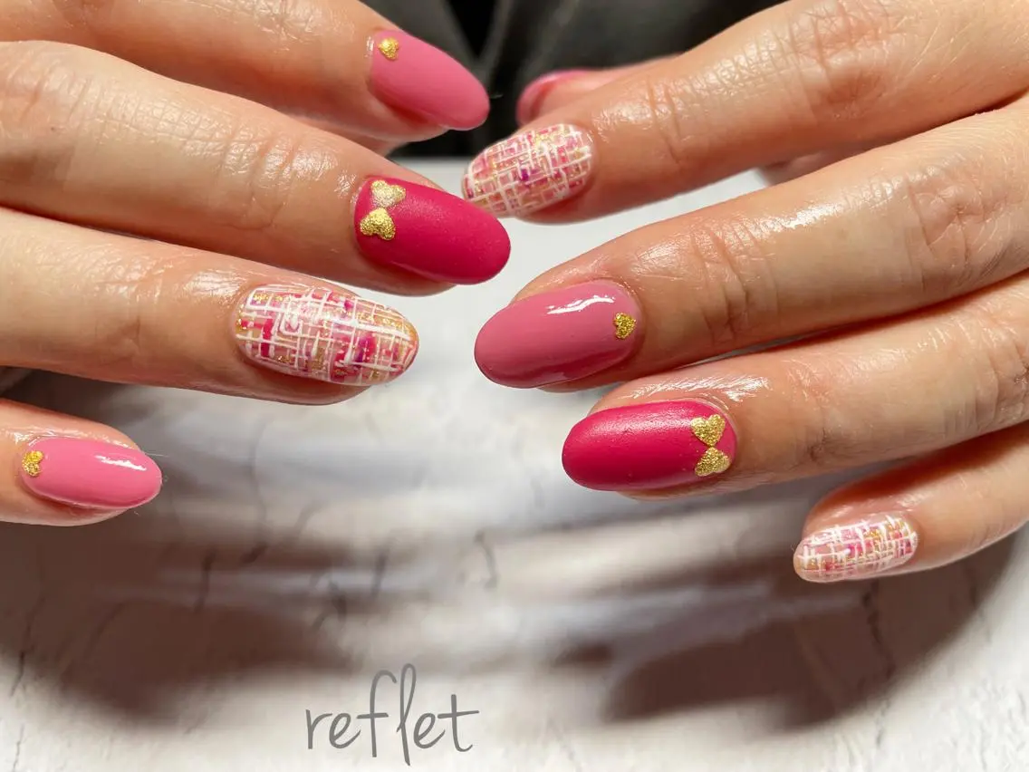 ネイル ハンドネイル reflet nailのネイルデザイン
