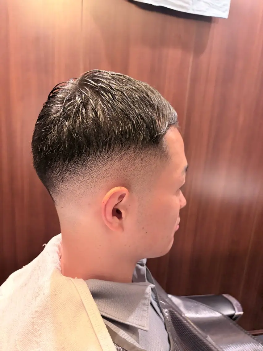 ショート 勝田 隼斗のヘアスタイル