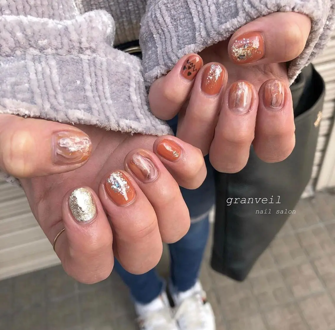 ネイル ニュアンスネイル nail salon granveilのネイルデザイン