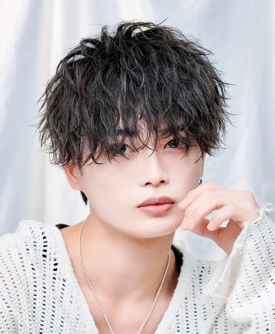 パーマ メンズ カット パーマ メンズ職人🔥 セイナ❤️‍🔥のヘアスタイル