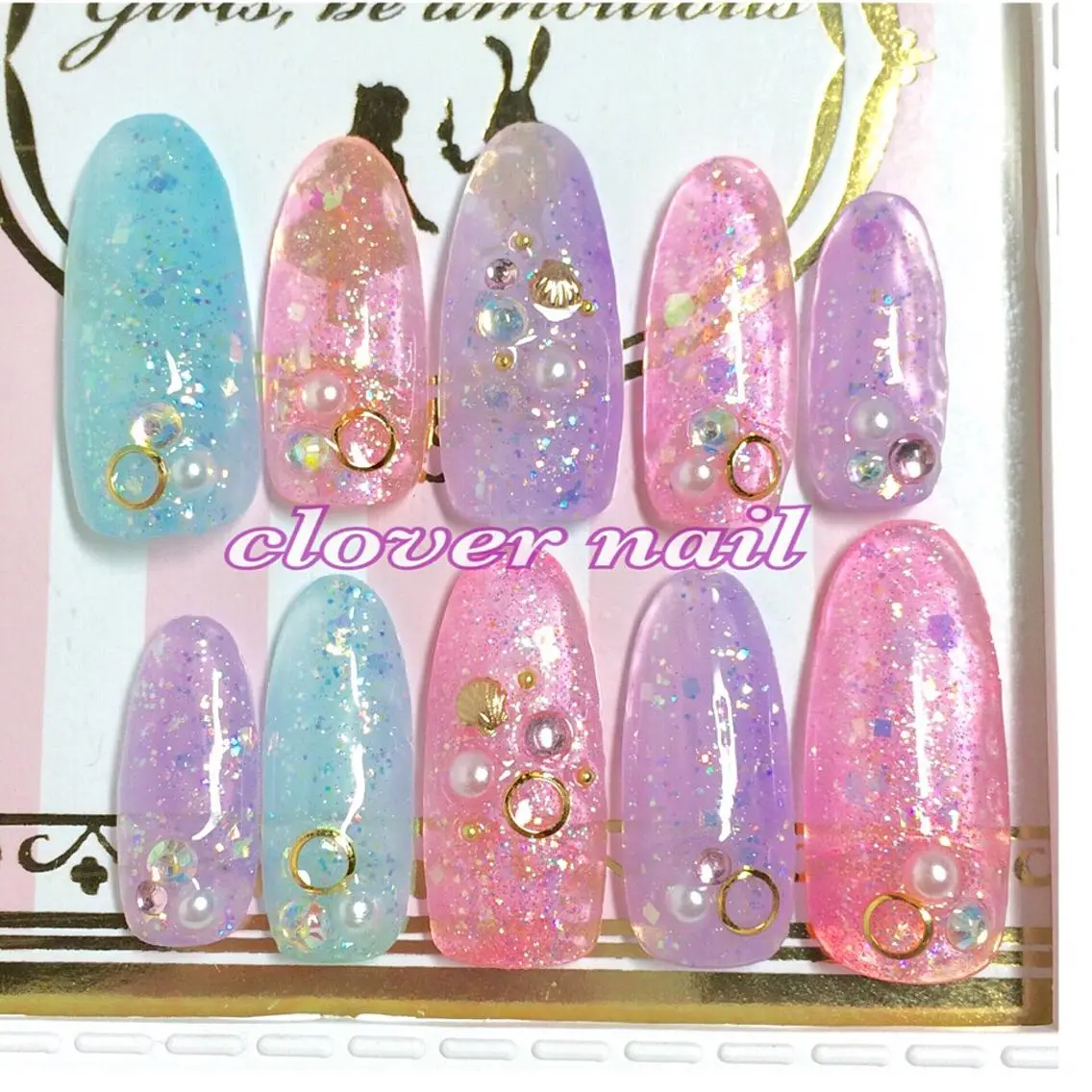 ネイル clover nailのネイルデザイン