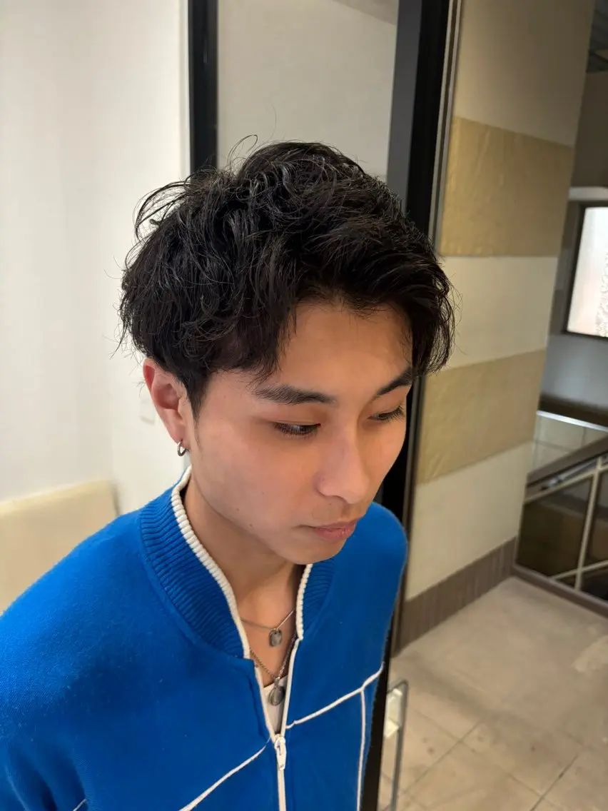 ショート メンズ メンズカット・パーマ 募集中⭐️/吉川のヘアスタイル