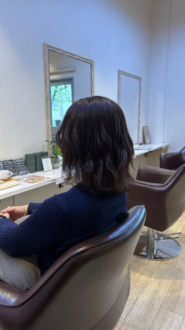 ミディアム カラー ヘアカラー 🌱soel🌱 高橋のヘアスタイル