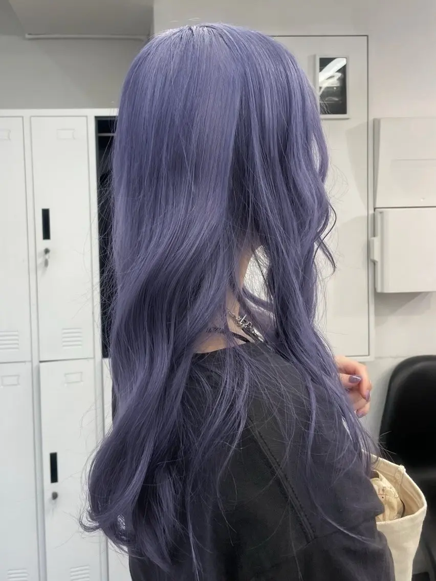 ロング カラー 💍モテる艶髪 透明感カラー💖のヘアスタイル