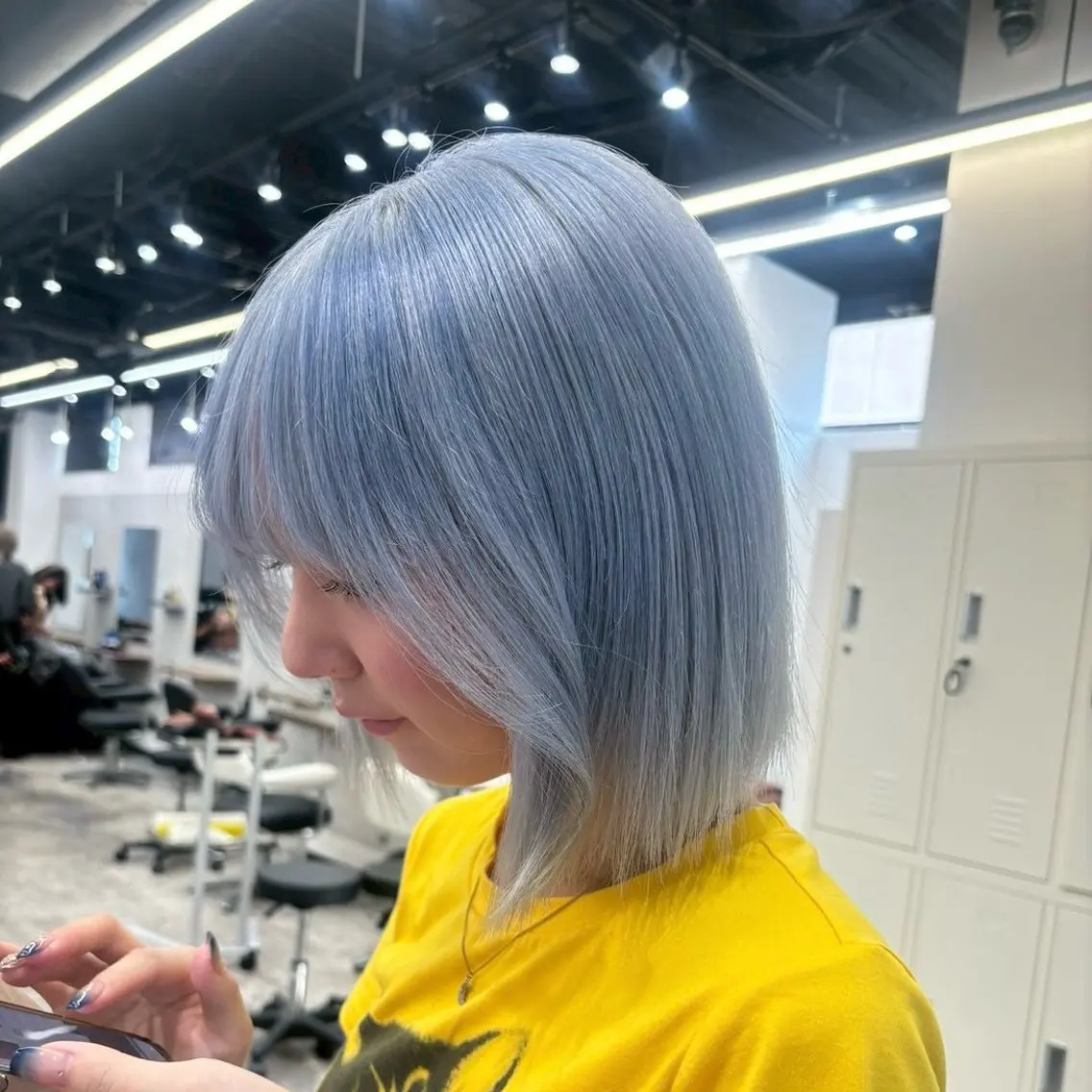 カラー ヘアカラー カット￥1100 🎀Yuri︎のヘアスタイル