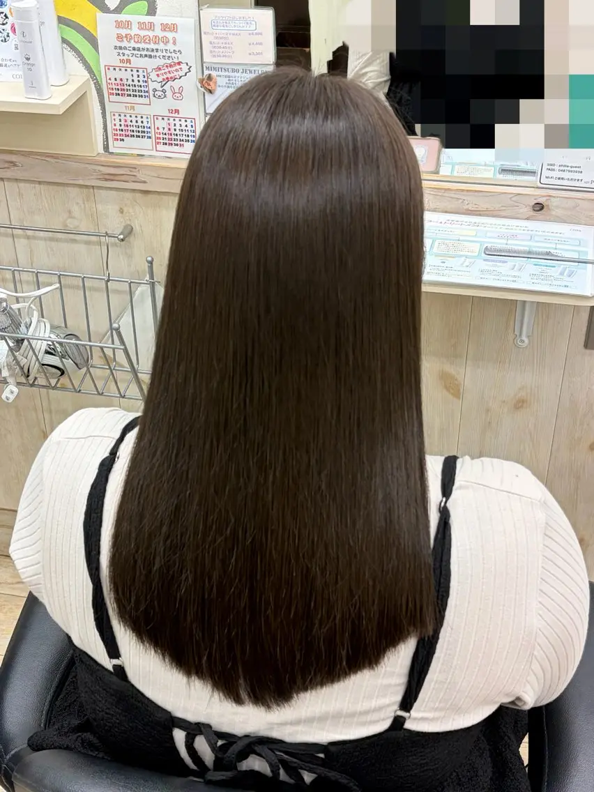 ロング カラー トリートメント Philia みいなのヘアスタイル