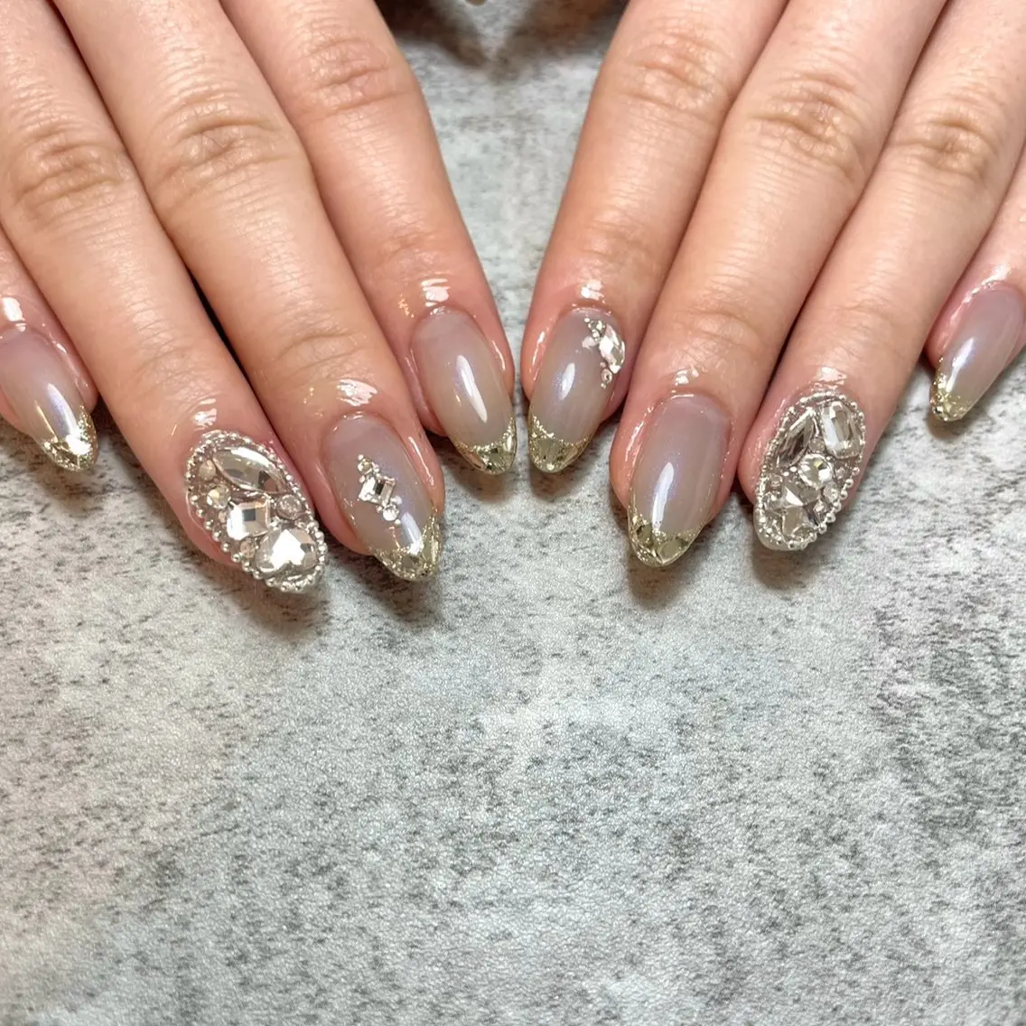 ネイル ブルー Mii nailのネイルデザイン
