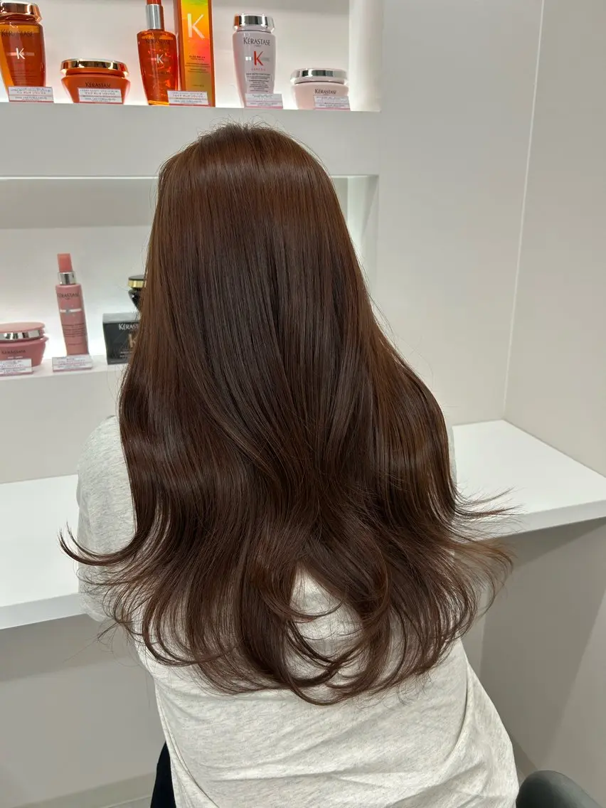 ロング カラー ヘアカラー カラー/エクステ 🤍ルナのヘアスタイル