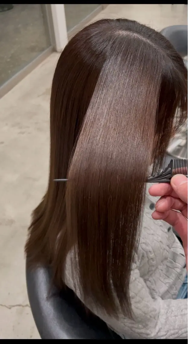 ロング トリートメント カット 芳賀 風斗のヘアスタイル