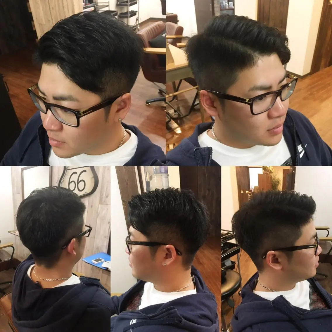 ショート メンズ カット kuroken ★feniceのヘアスタイル
