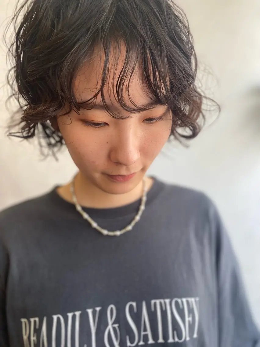 おしゃれ女子1番人気　クリープパーマ＋カットの写真