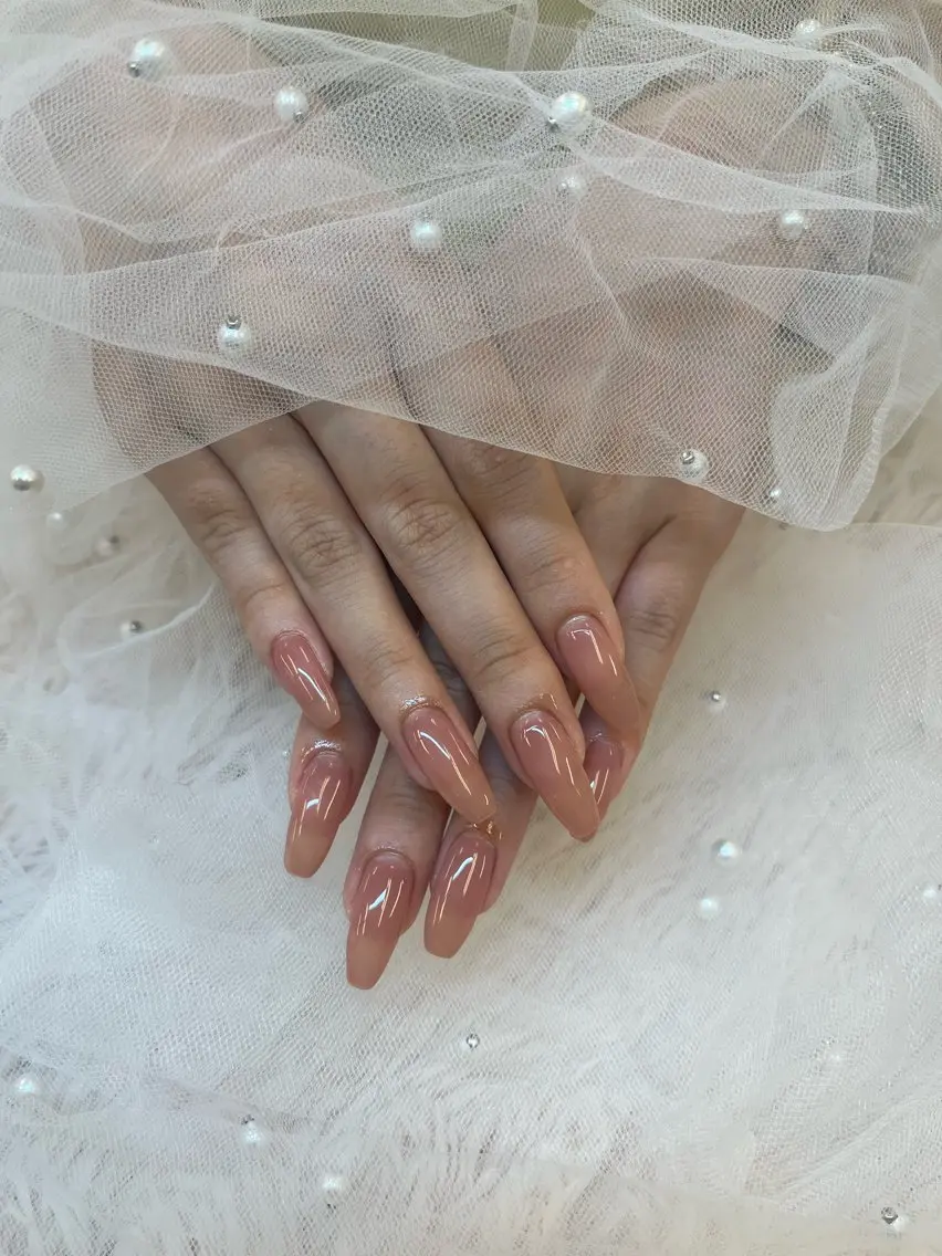 ロング ワンホンネイル ICHIKAのネイルデザイン