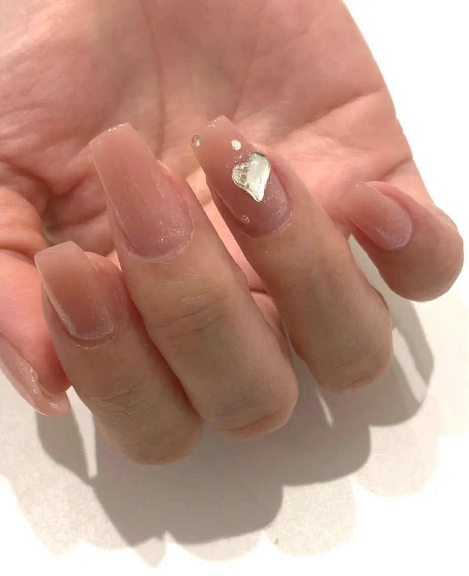 ネイル ハート オフィスネイル Ann nailのネイルデザイン