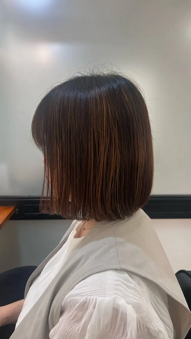 ミディアム 韓国風ボブ・ショート Kouki🐒🩶のヘアスタイル
