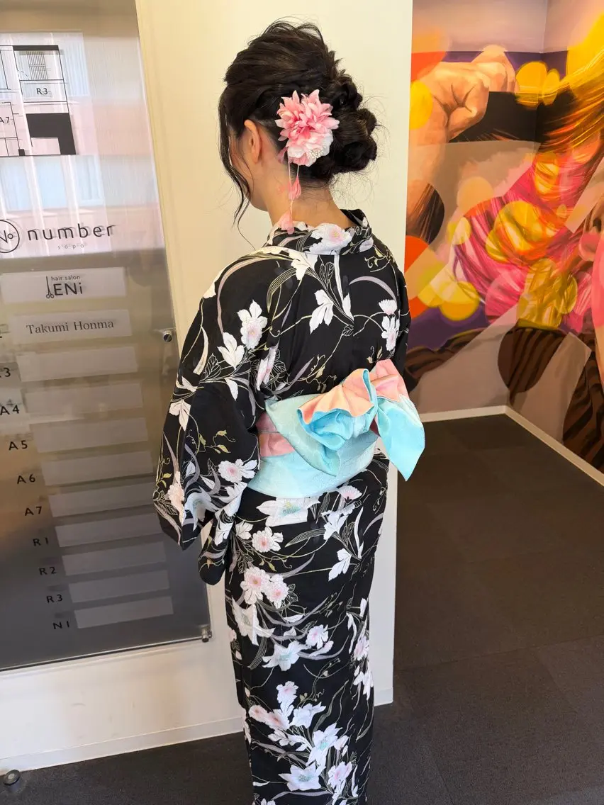 ロング 浴衣 着付け 【ツヤ髪/髪質改善】 🌼Minamiのその他イメージ