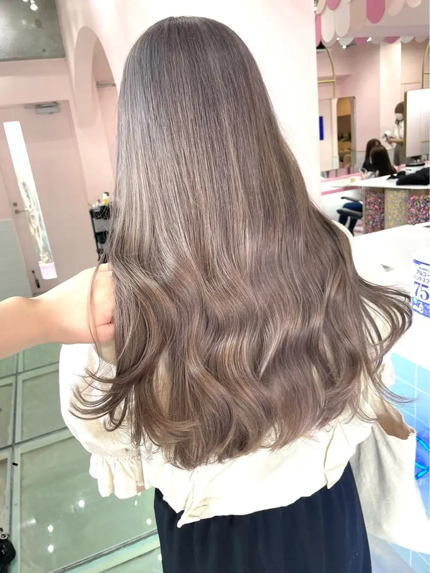 🌟"大好評クーポン''🌟カット➕カラー➕内部補修トリートメント🌟#顔まわりカット#レイヤーカット#韓国#の写真
