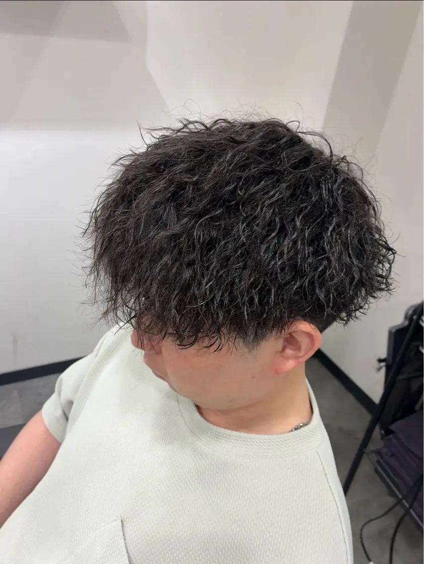 パーマ カット パーマ 五十嵐 満梨奈のヘアスタイル