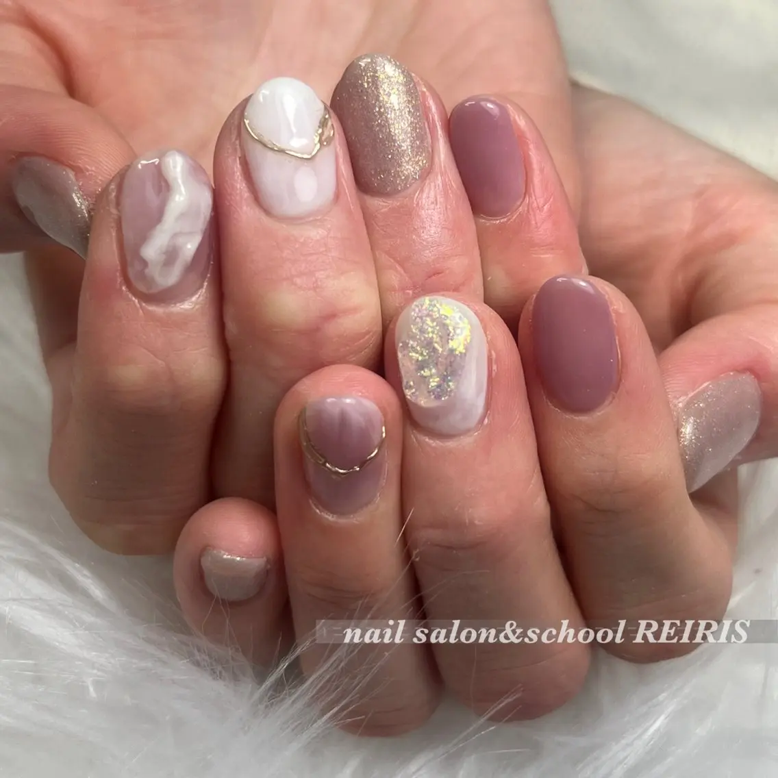 ネイル ハンドネイル Nail salon REIRISのネイルデザイン