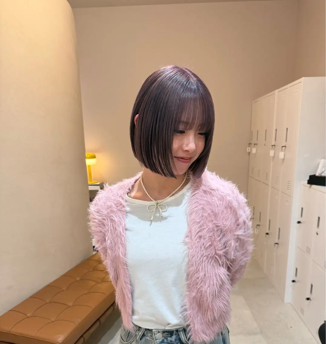 ショート カラー 透明感カラー /りんのヘアスタイル