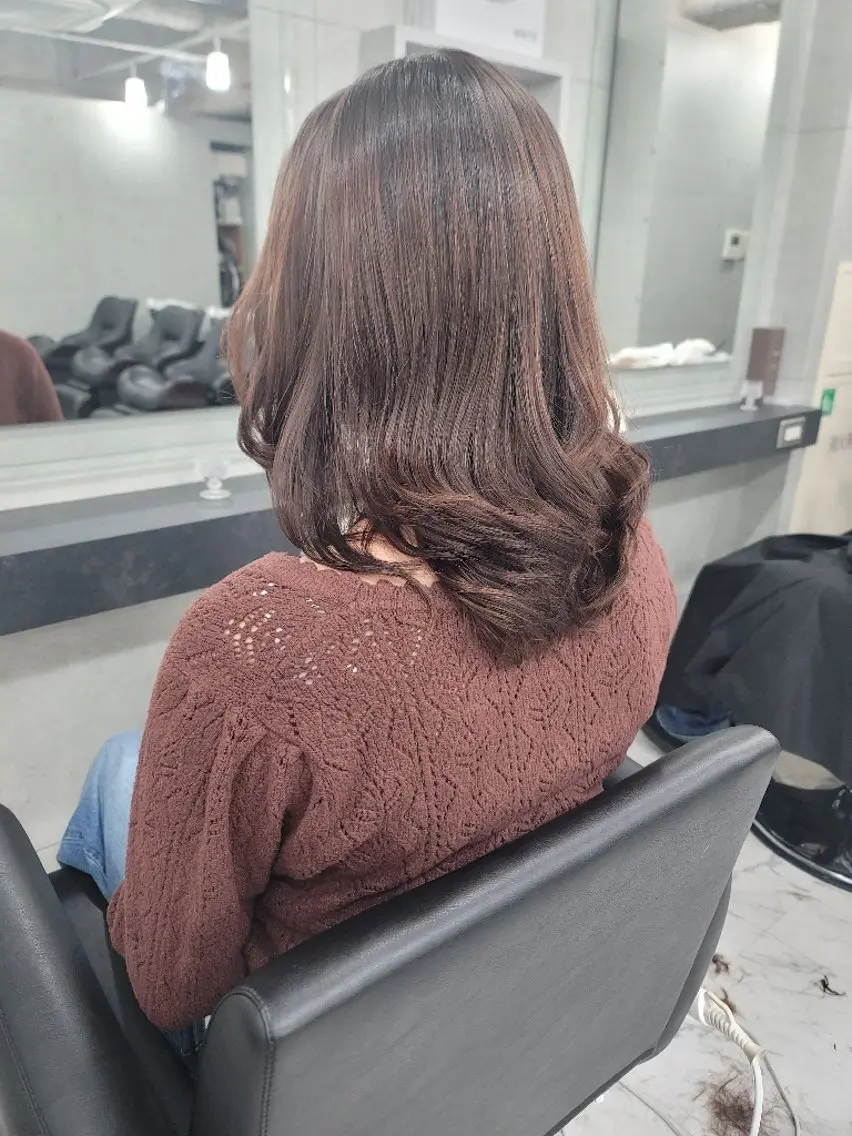 ロング カラー ヘアアレンジ ❇️安達 優心❇️ レイヤー/艶髪特化のヘアスタイル