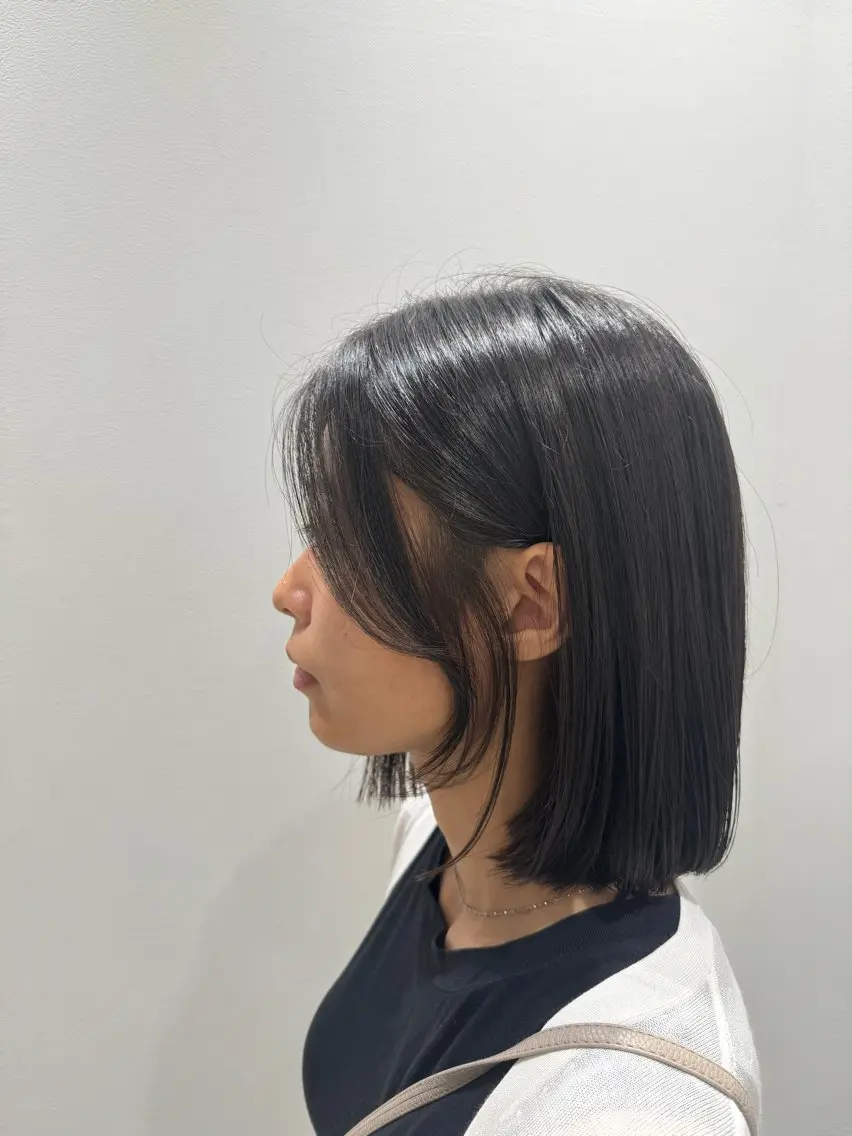 ミディアム ボブ 上原 佑介のヘアスタイル