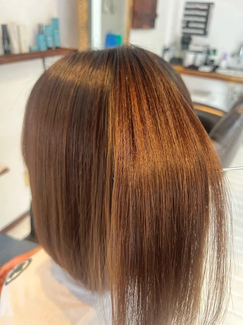【艶髪✨】縮毛矯正×カット×カラー×髪質改善5stepトリートメント×ヘッドスパの写真