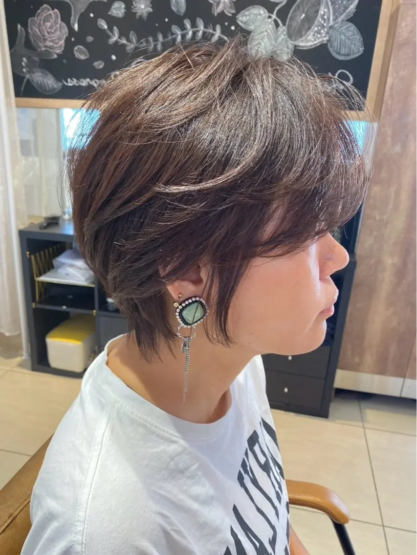 ショート カット ヘアカラー トリートメント プログレス 東久留米店のヘアスタイル