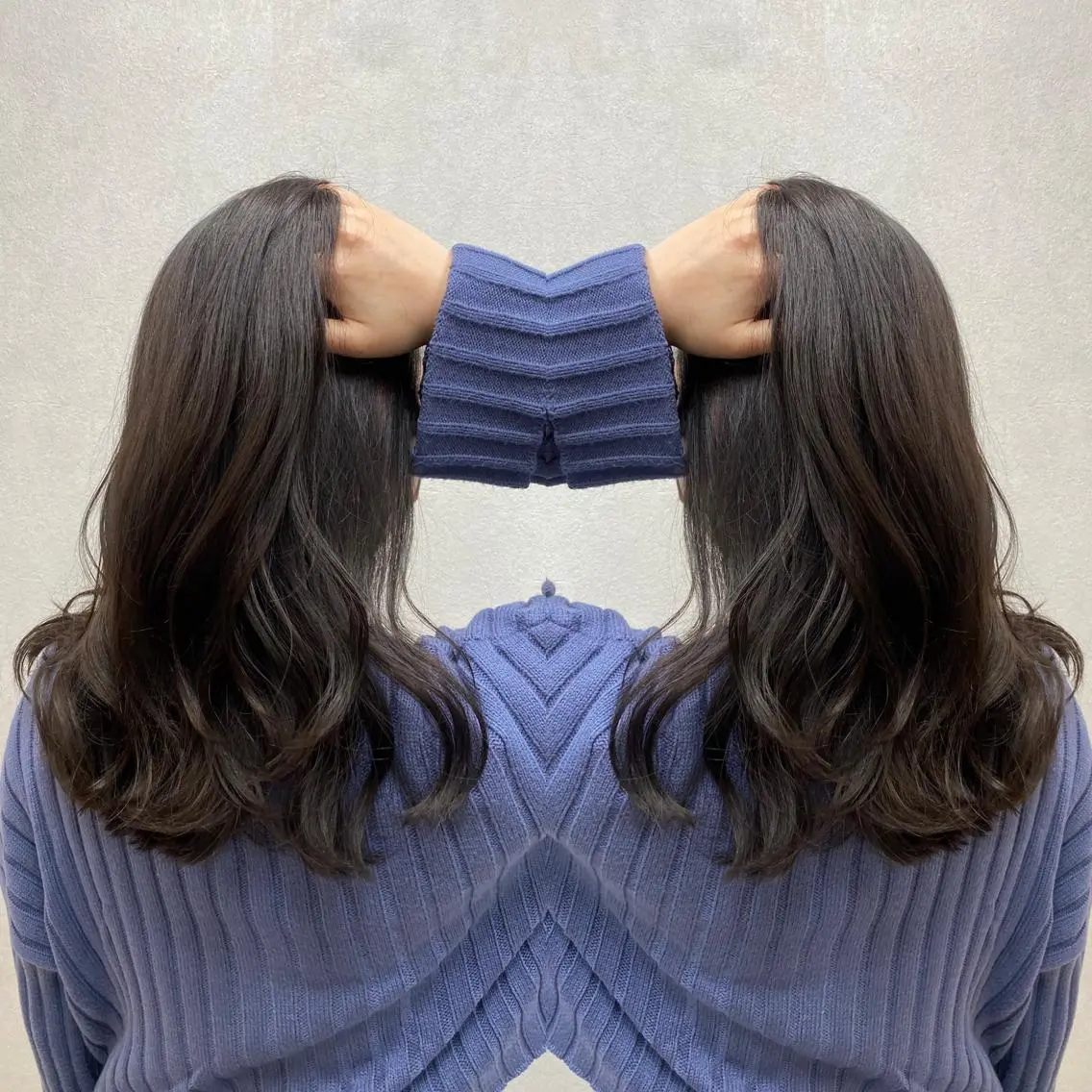 ロング カラー tocca 💜石田愛結💜のヘアスタイル