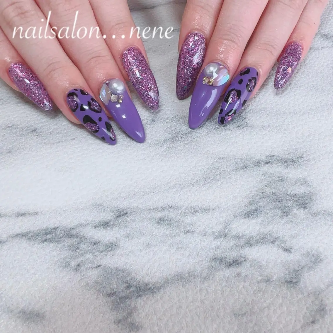 ネイル アニマル柄 nailsalon ...neneのネイルデザイン